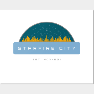 Starfire City | Night Sky Posters and Art